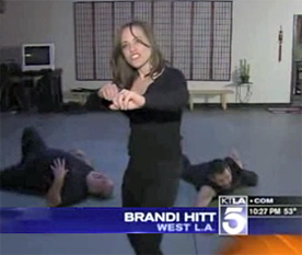 Brandi Hitt KTLA5 - West LA, February 25, 2011